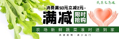蔬菜配送外卖促销美团海报