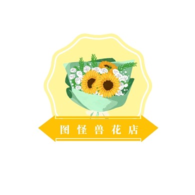 母亲节花店外卖LOGO