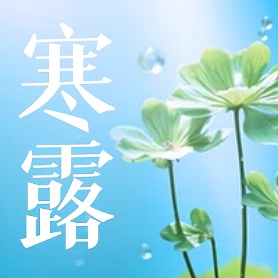 寒露传统节气祝福公众号封面次图