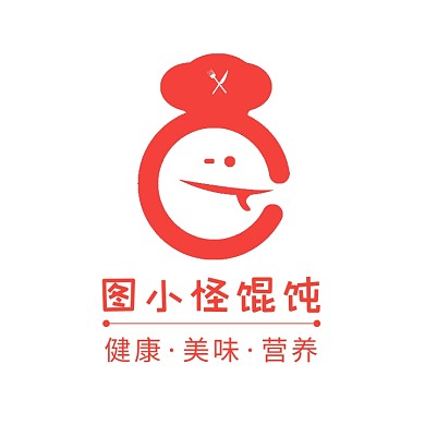卡通馄饨餐饮LOGO