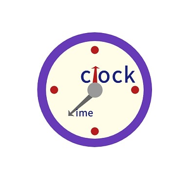 钟表logo标志简约