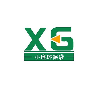 环保袋产品简约绿色LOGO设计