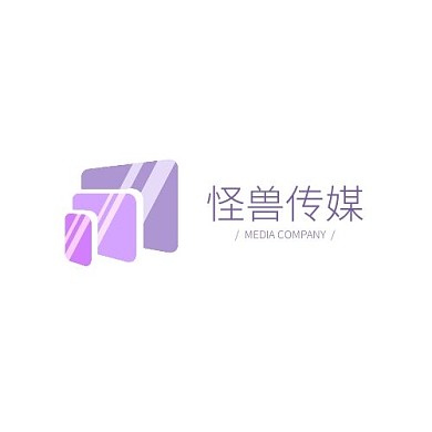 简约渐变传媒公司通用logo