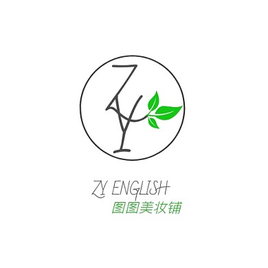 logo设计 zy字母创意简约品牌头像