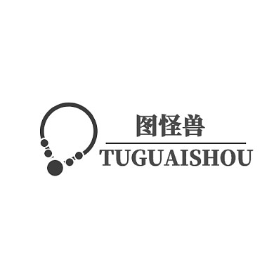 黑色卡通简约项链珠宝商标logo设计