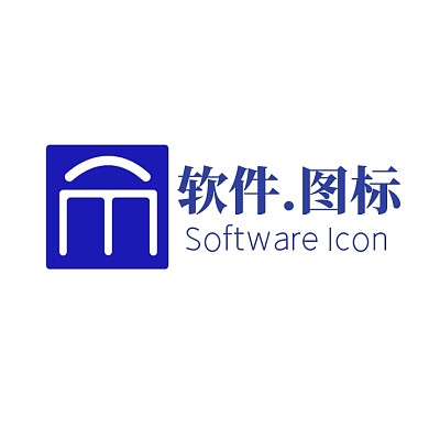 软件图标蓝色创意logo设计