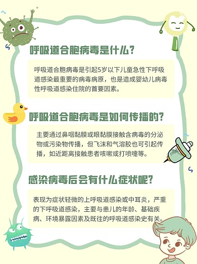 家长注意呼吸道合胞病毒高发小红书封面