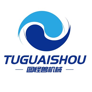 机械设备公司logo蓝色	