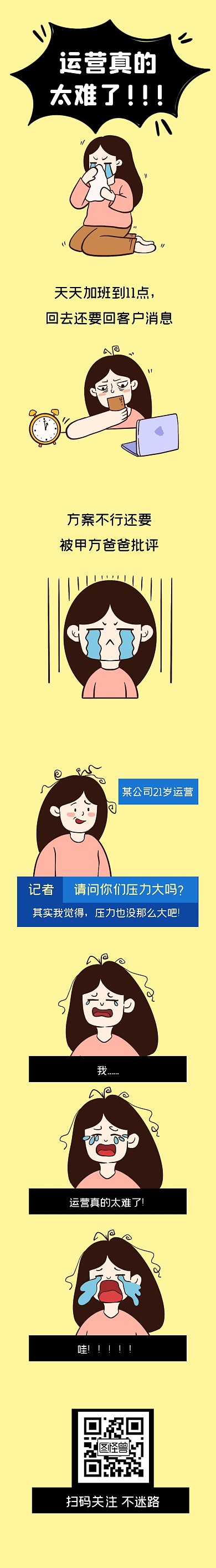 工作职场职业日常漫画条漫