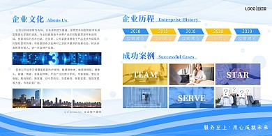 企业文化墙公司商务宣传展板