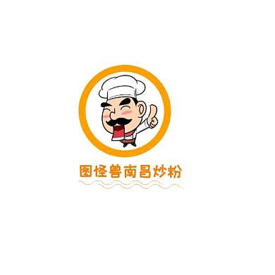 南昌炒粉logo美食餐饮外卖小吃