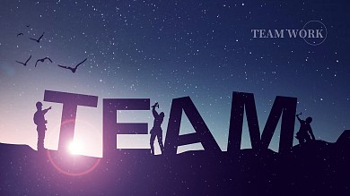 创意团队合作企业文化简约电脑桌面壁纸