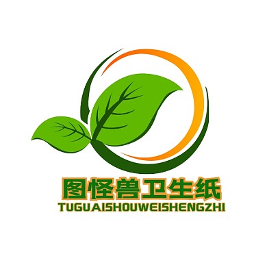 卫生纸电商logo宣传推广大气通用