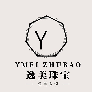 简约创意黑色个性珠宝logo