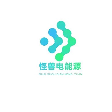 几何简约绿色电能源LOGO