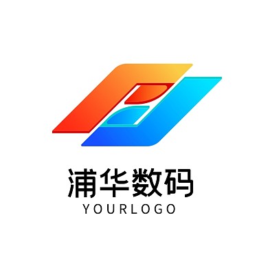 电商淘宝数码科技logo商标设计