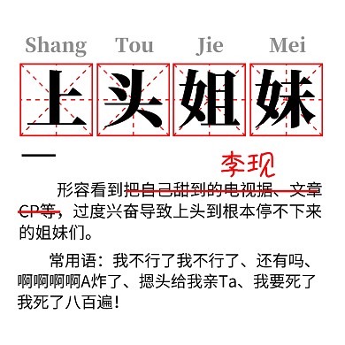 上头女孩追剧追星科普搞怪表情包
