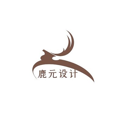 鹿形状LOGO设计
