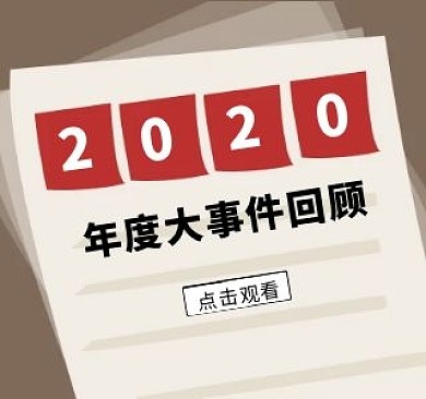 年度大事件回顾报纸风视频封面
