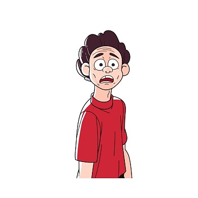 头戴圣诞帽红包头像