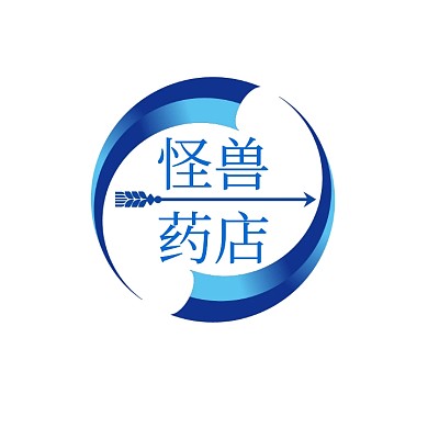 药店logo宣传推广大气