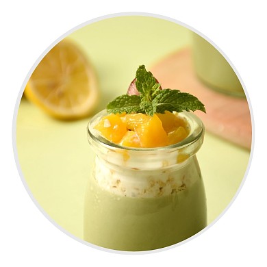 甜点简约白色红包头像