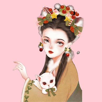 红包头像之古风女孩