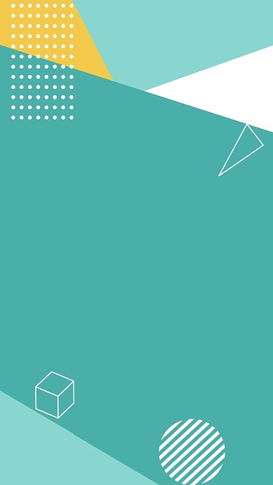 图怪兽原创元素创意几何风格手机海报