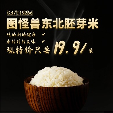 有机胚芽米限时抢购主图直通车