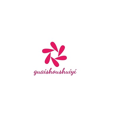 LOGO睡衣简约风红色调