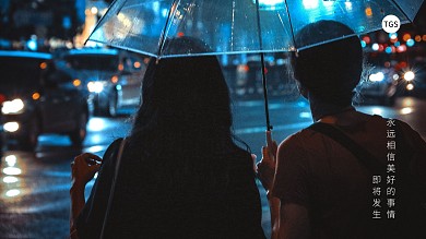 城市夜色文艺电脑桌面