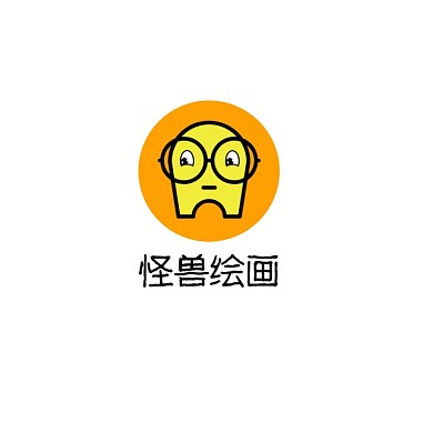 创意卡通绘画教育培训设计logo