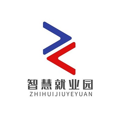 logo设计智慧就业平台标志
