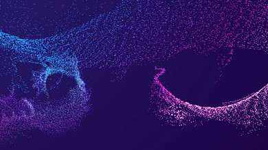 图怪兽原创元素科技风风格主题海报背景