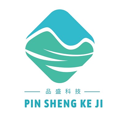 简约创意蓝绿网络科技logo