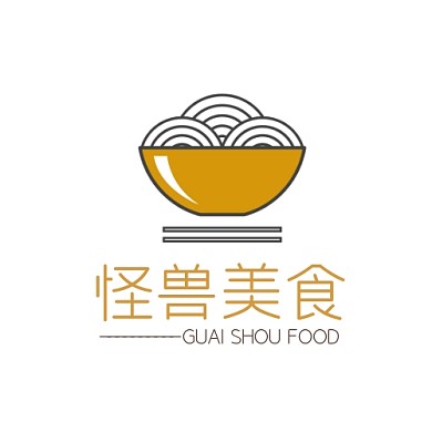 时尚简约图形美食LOGO