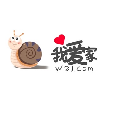 我爱家头像logo设计