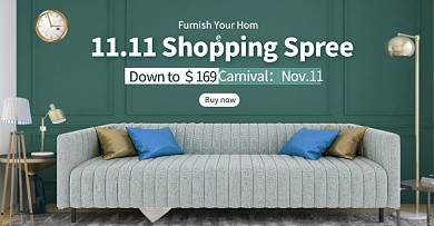 双11家装沙发跨境电商海报banner