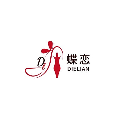 优雅线条店招logo设计女装