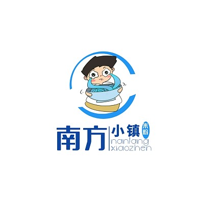 南方小镇米粉LOGO