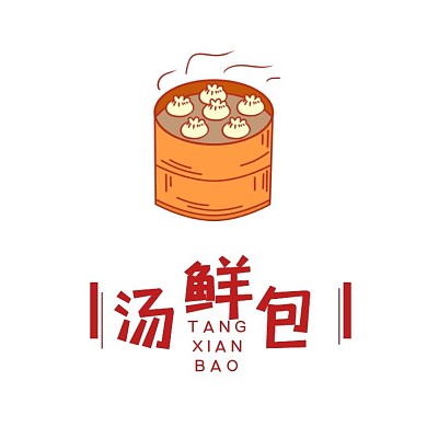 logo设计餐饮包子电商饿了么头像