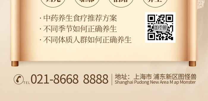 中国风中医人物介绍海报