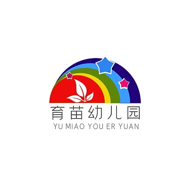 几何简约育苗幼儿园创意logo