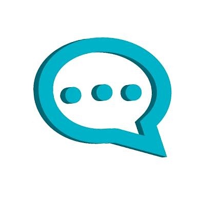 白色简约短信小图标公众号次图