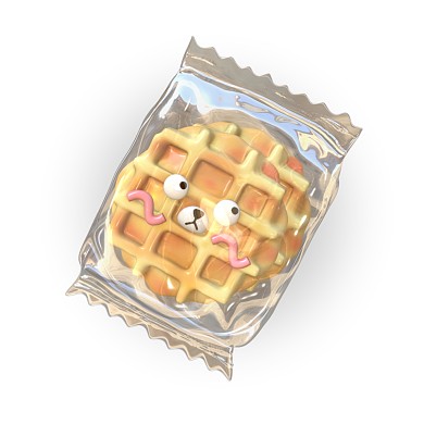 趣味华夫饼3D头像