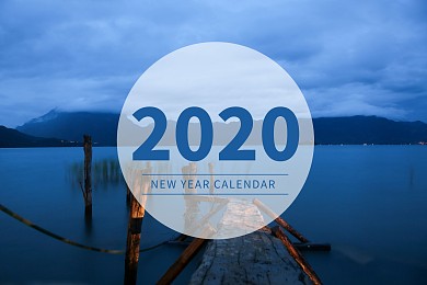 风景2020年台历