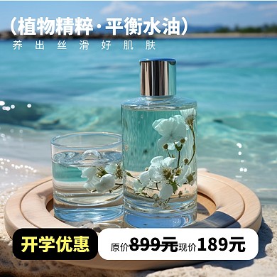 美妆护肤品产业营销效果模板