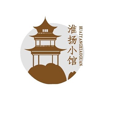 淮扬小馆logo插图几何大气古风