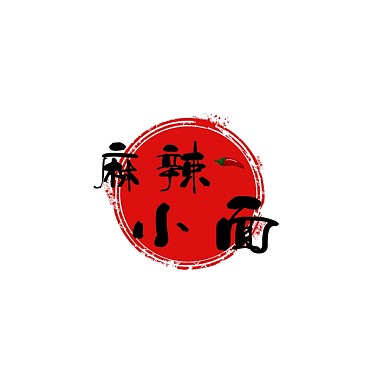 创意大气简约重庆麻辣小面LOGO