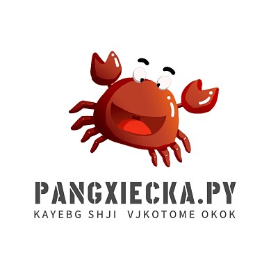 螃蟹餐厅文创logo设计